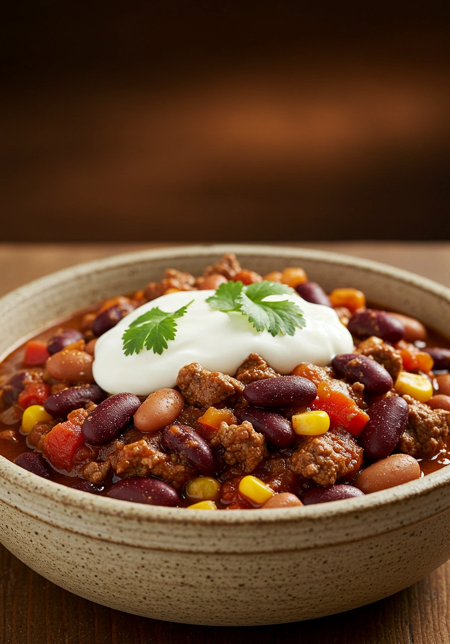 Hearty Beef Chili - secondary view